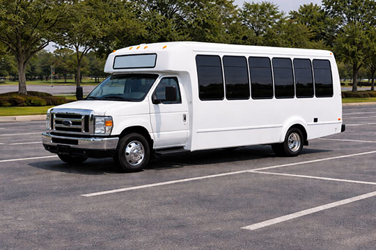 20-passenger minibus available for charter in Lehi, UT